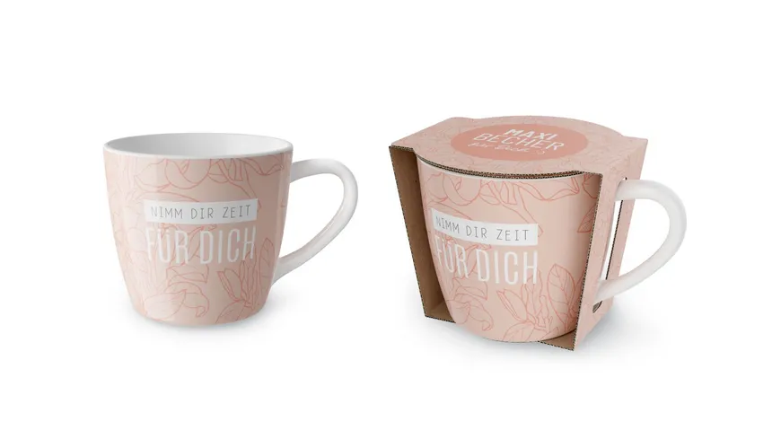 Geschenk für Dich Maxibecher Nimm dir Zeit für dich