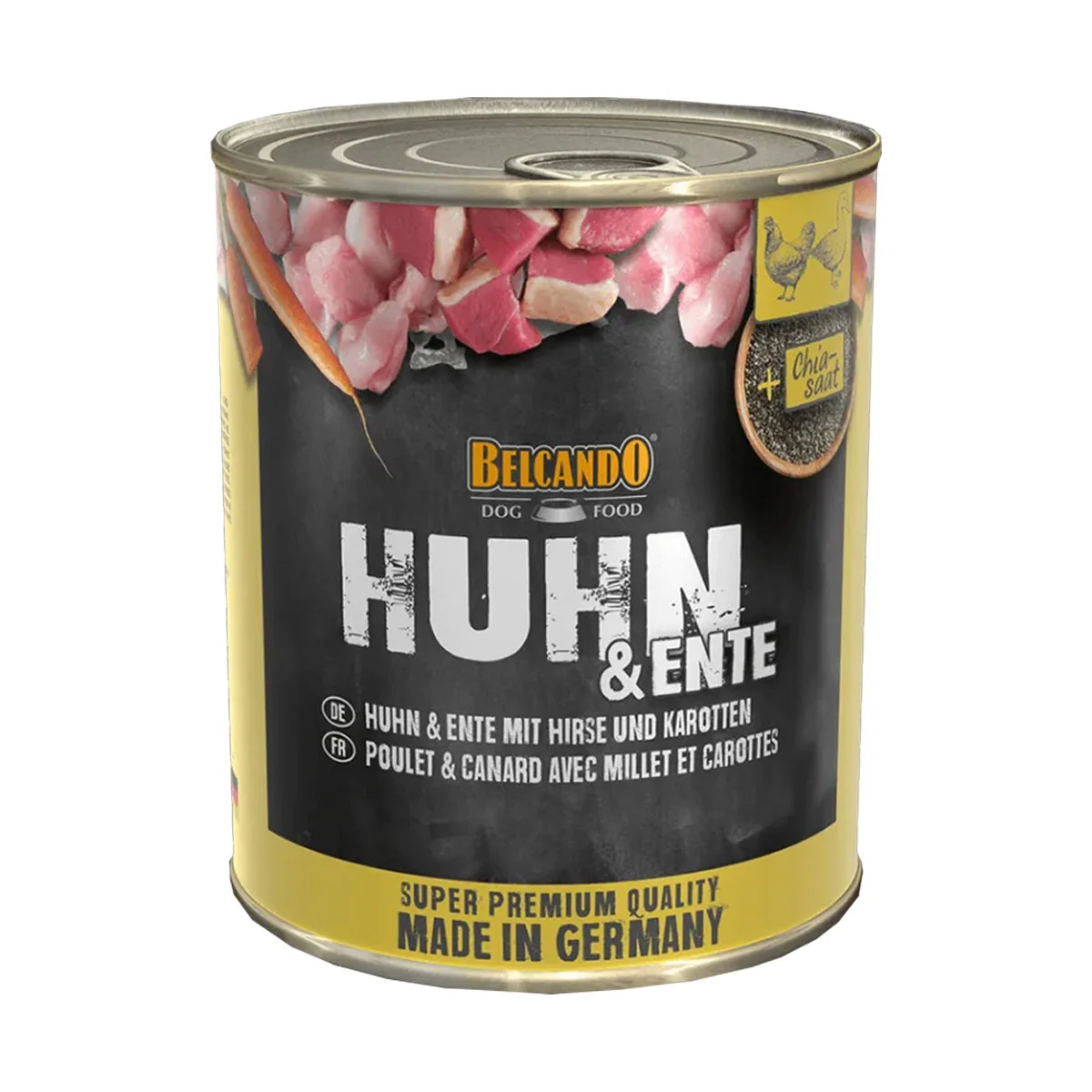 Belcando Feuchtnahrung Huhn & Ente mit Hirse & Karotten