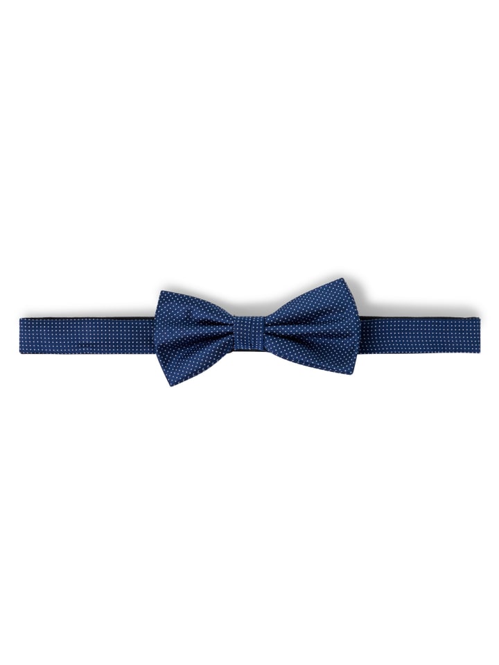 Finshley & Harding London Fliege und Einstecktuch in indigo - 0001 günstig kaufen onesize