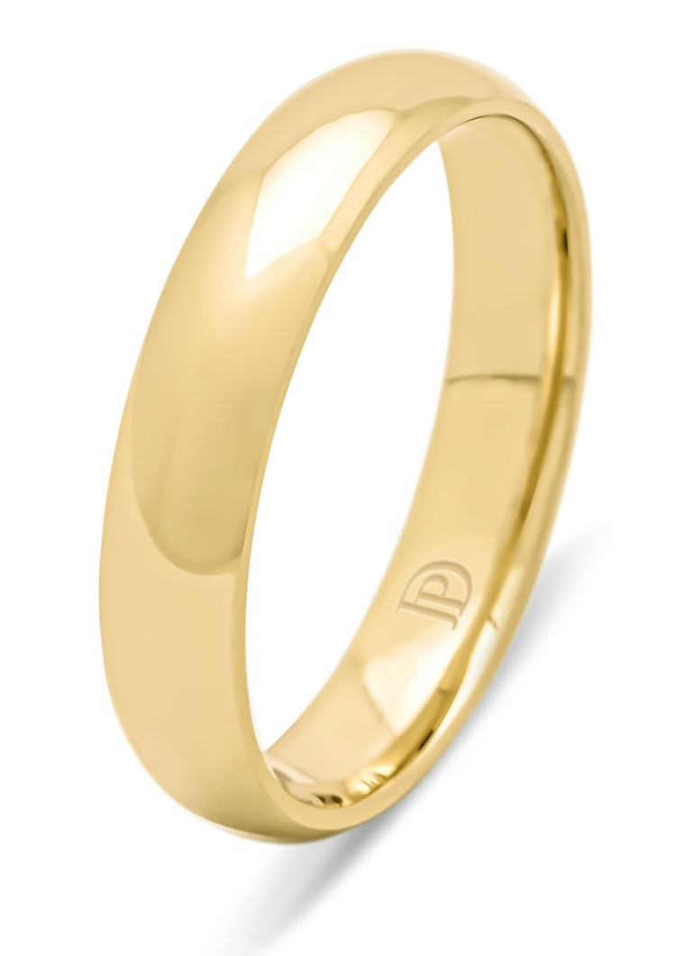 Diamond Point  Geelgouden ring Wedding