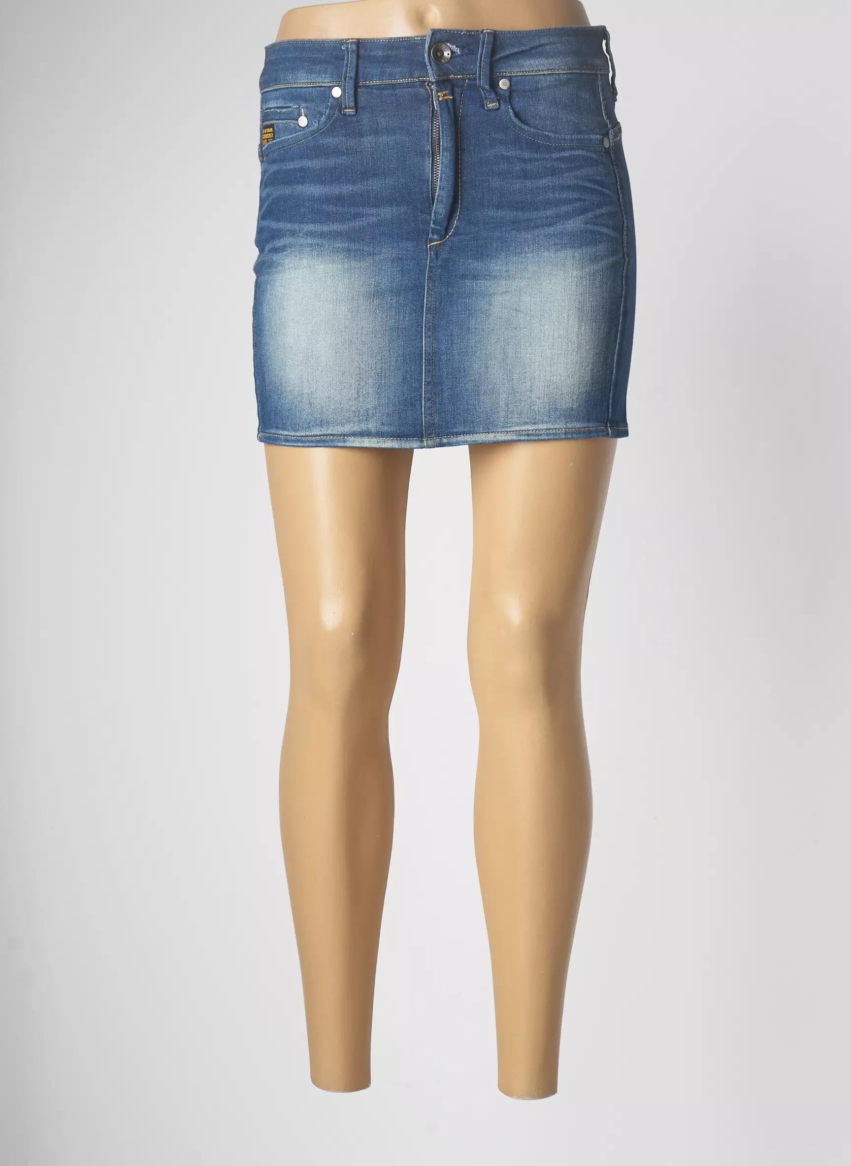 G Star Mini Jupe Femme couleur bleu
