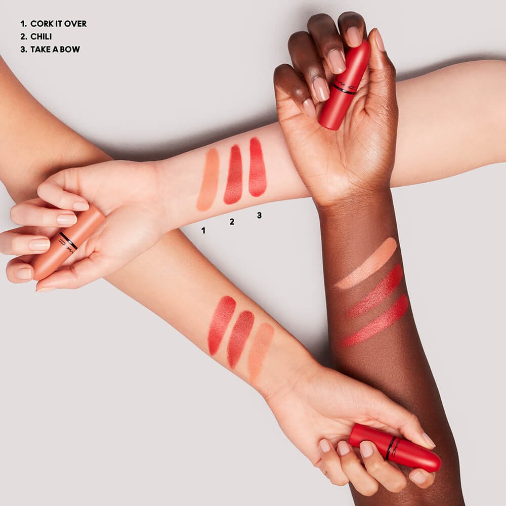 Mac Holiday Collection Three Cheers Lipstick Trio