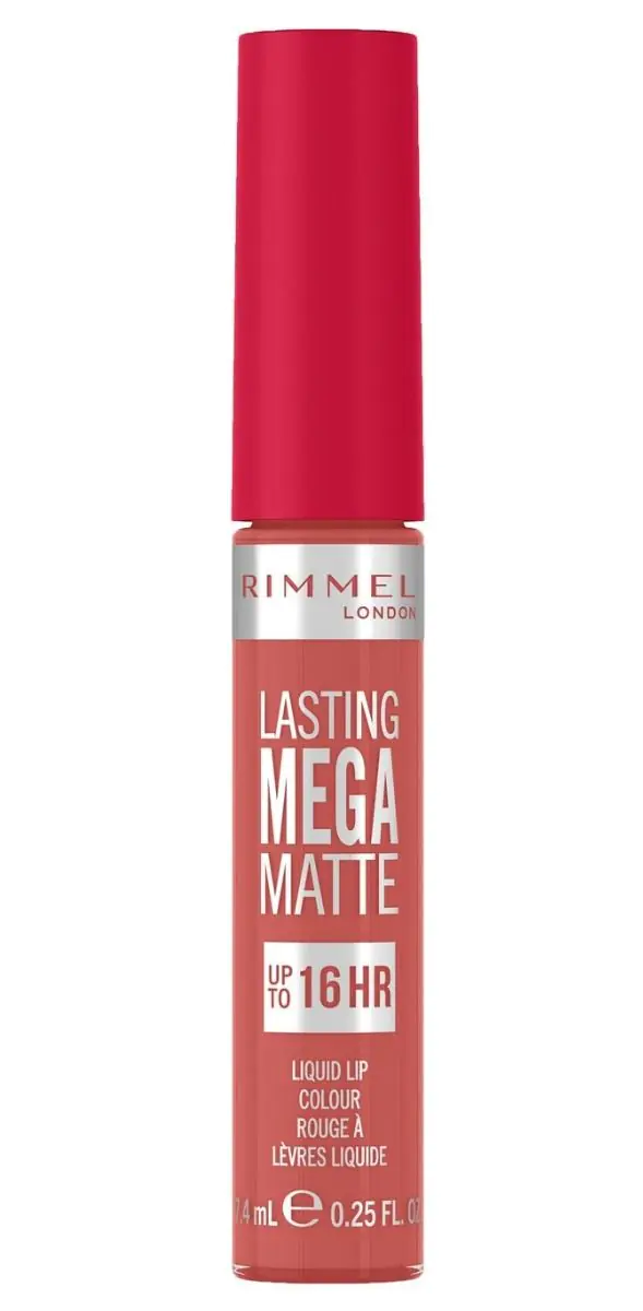 Риммел трајни мега мат кармин 600 Coral Sass