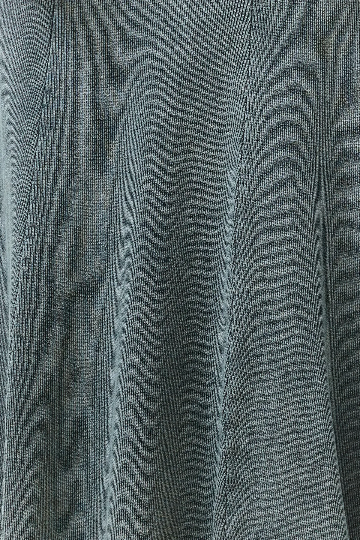 Trendyol Collection  Anthrazitfarbener, verblasster Nahteffekt, detaillierter, flexibler Maxirock TWOSS24ET00089
