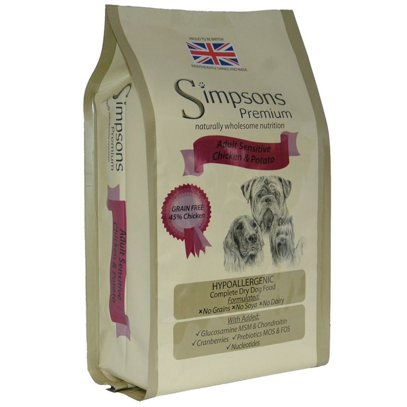 Simpsons Premium Adult Sensitive Huhn & Kartoffel