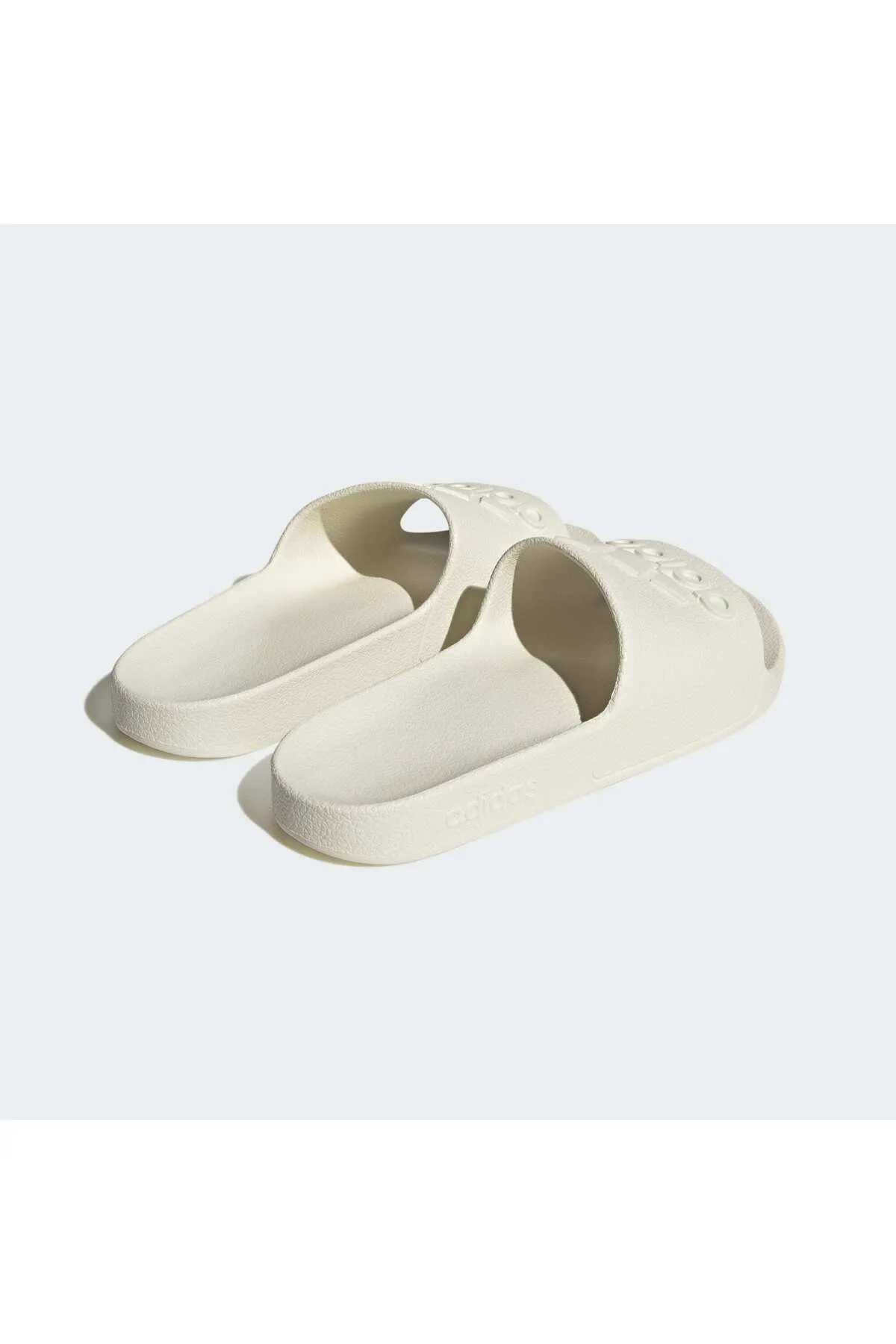 adidas  Pantolette - Weiß - Flacher Absatz
