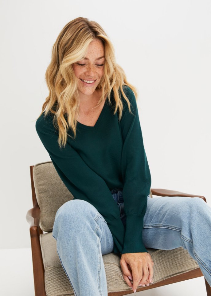 Pullover mit Ballonärmeln