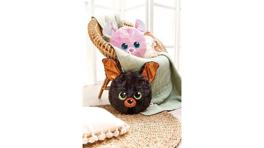 NICI GLUBSCHIS Kissen FLEDERMAUS WAKIKI32X32CM