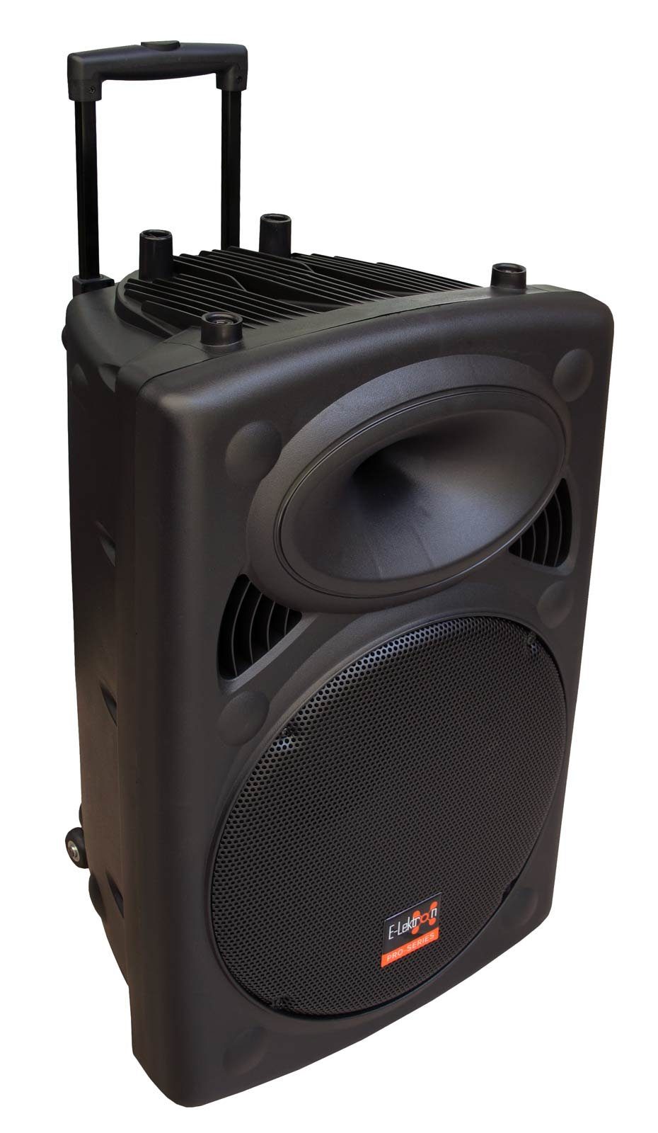 E-Lektron EL38-M mobile Soundanlage Party-Lautsprecher (Bluetooth, 450 W, Bluetooth 5.0 TWS, Talkover-Funktion, Echo-Effekt, Funkmikrofone)