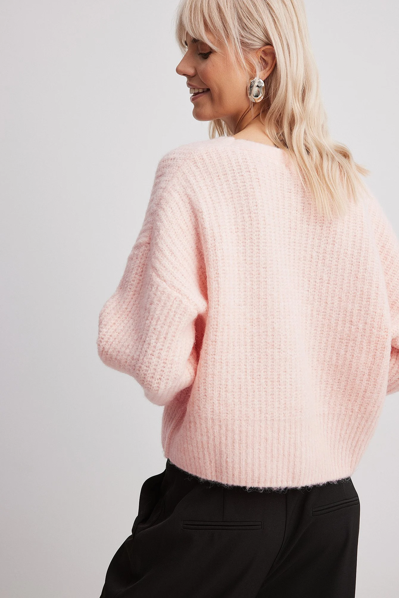 Oversize Strick-Cardigan