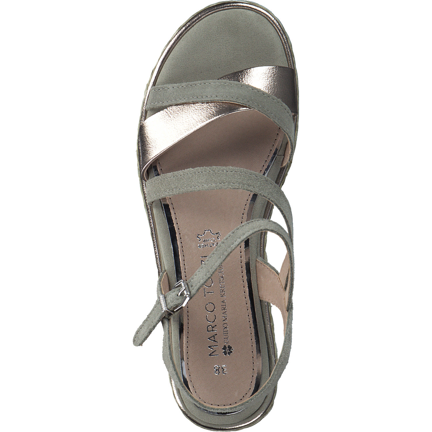 Marco Tozzi 88704, Klassische Sandalen, Damen, Moss