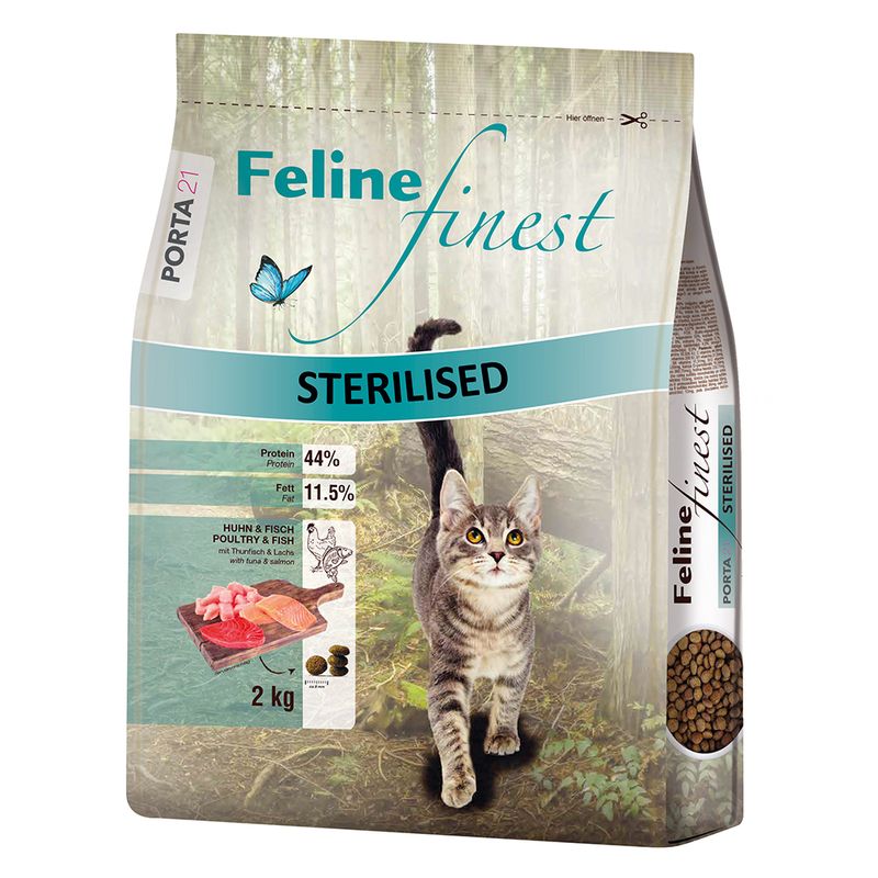 Porta 21 Feline Finest Sterilised Huhn & Fisch