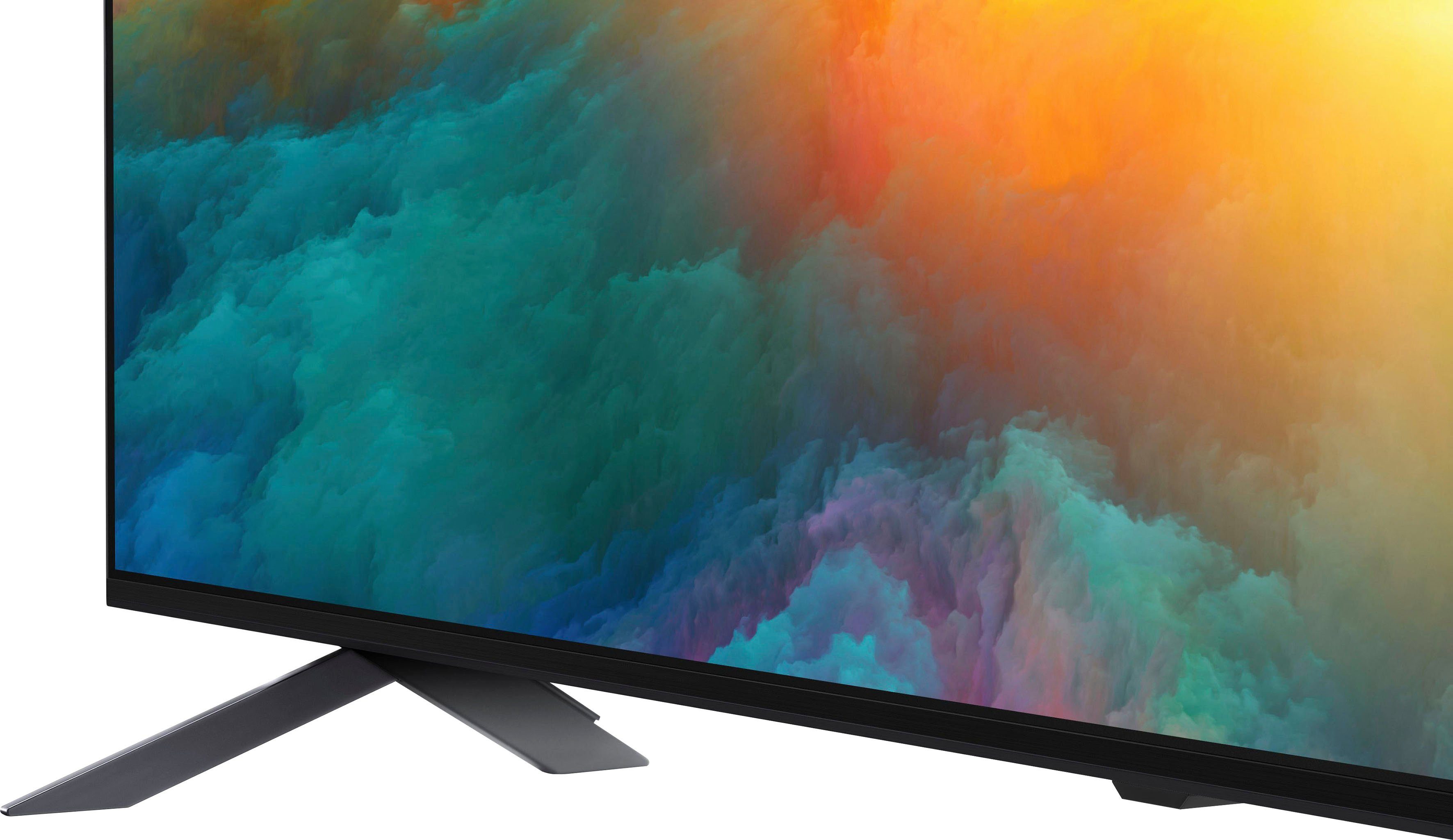 LG 65QNED756RA QNED-Fernseher (165 cm/65 Zoll, 4K Ultra HD, Smart-TV, QNED,α5 Gen6 4K AI-Prozessor,HDR10,HDMI 2.0,Single Triple Tuner)