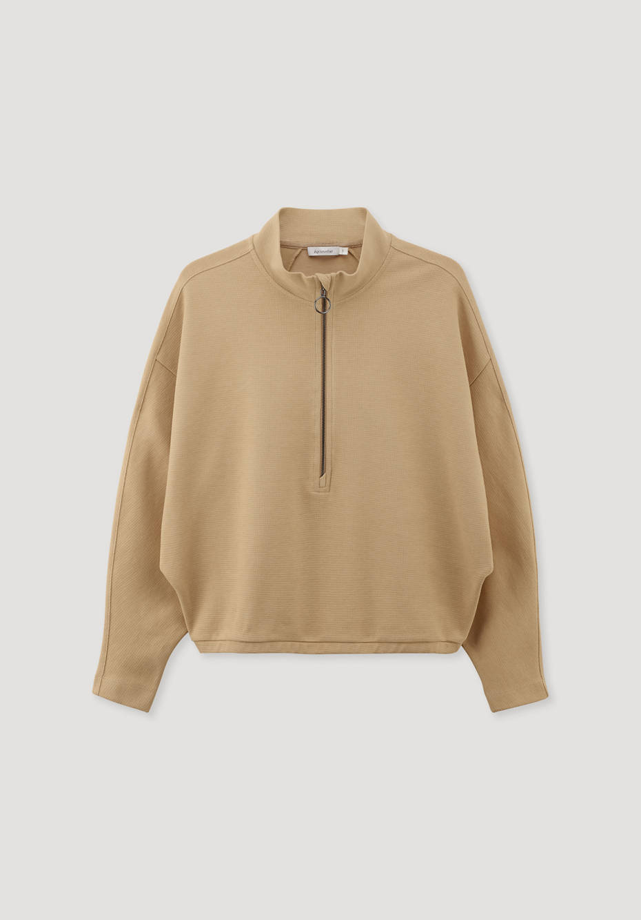 Oversized Sweatshirt aus Bio-Baumwolle mit Kapok