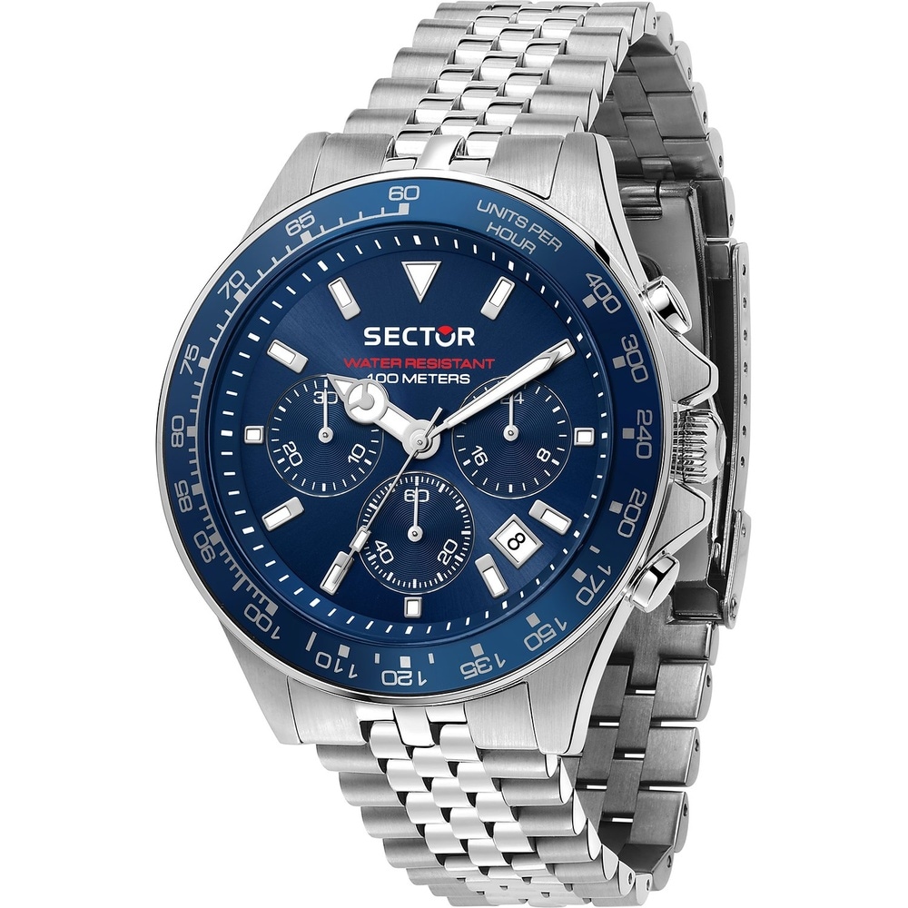 Sector Chronographe Acier inoxydable, Aluminium Montre