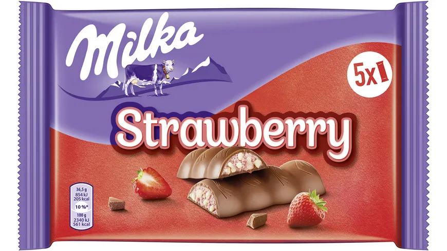 Milka Schoko Riegel Erdbeer 182.5 g