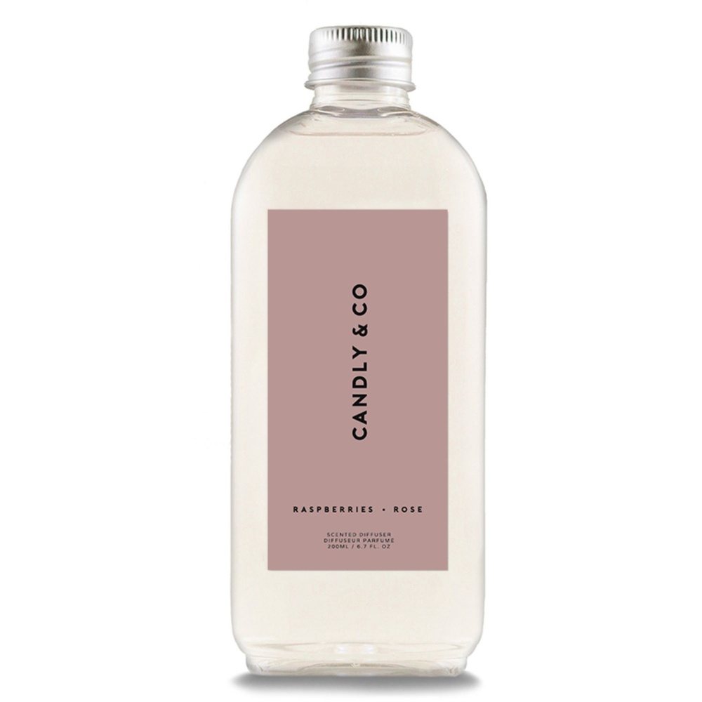 candly&co Recharge diffuseur No.7 Framboises, Rose Recharge diffuseur