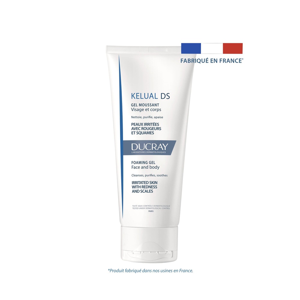 Ducray Kelual DS Gel moussant visage et corps 2 00 ml Gel moussant
