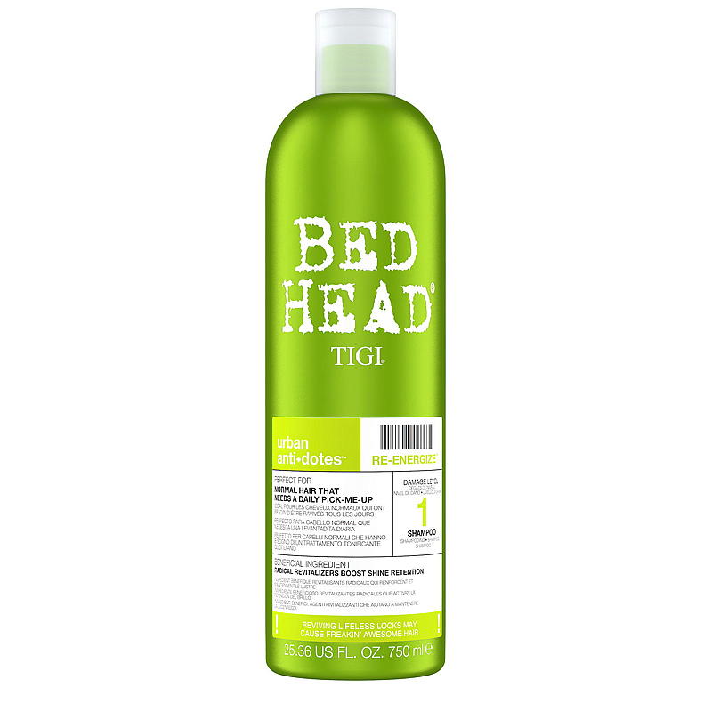 Tigi Shampoo 750 ml Re-energize Tigi