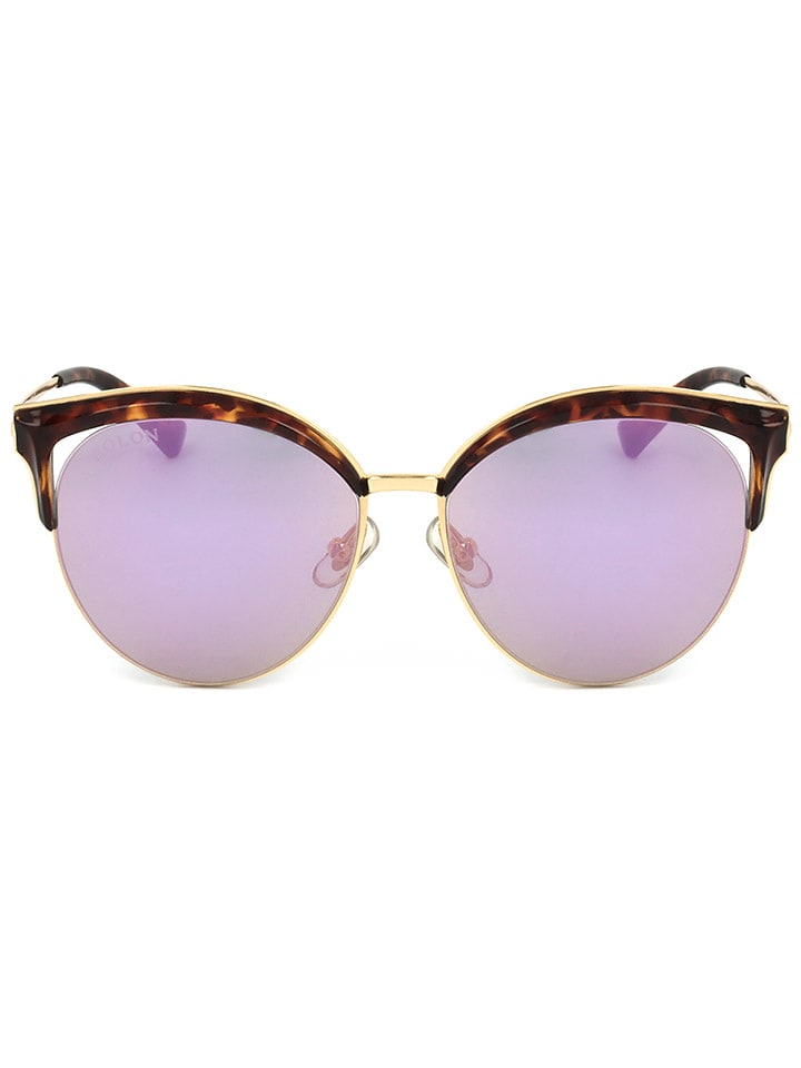 Bolon Kinder-Sonnenbrille in Gold-Schwarz-Braun/ Lila günstig kaufen 48