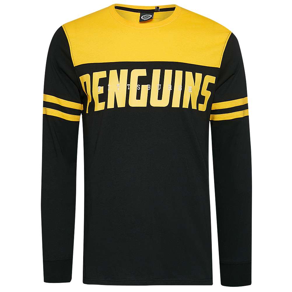 Pittsburgh Penguins NHL Fanatics Herren Langarmshirt 1571MBLK6HWPPE