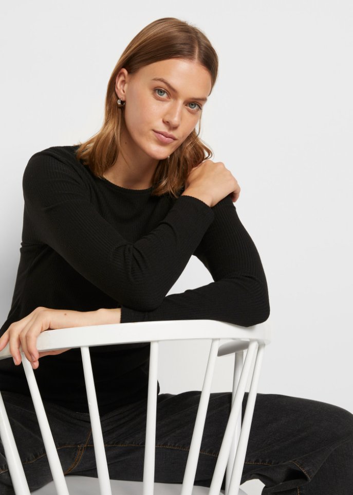 Thermoshirt mit Rundhalsausschnitt