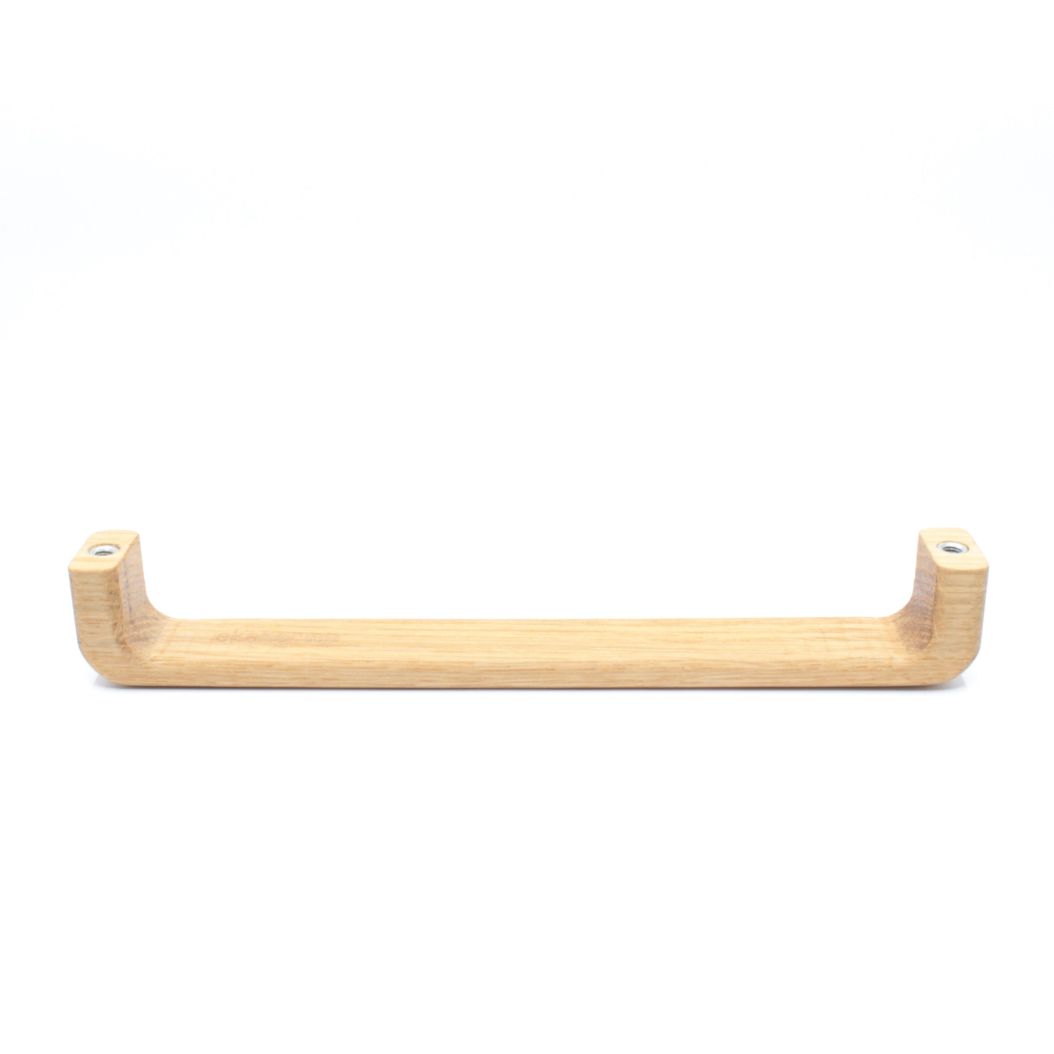 ekengriep Möbelgriff 453, Holz Möbelgriff aus Eiche für Küche, IKEA Schrank, Schubladen usw.