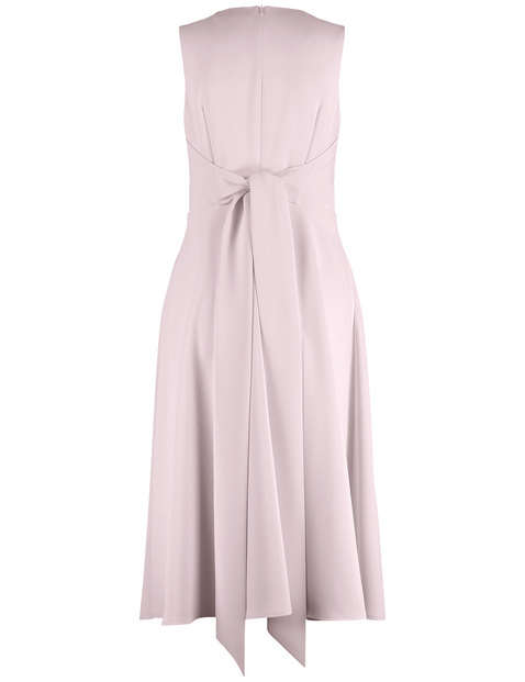Ärmelloses Kleid mit Bindebändern in der Taille