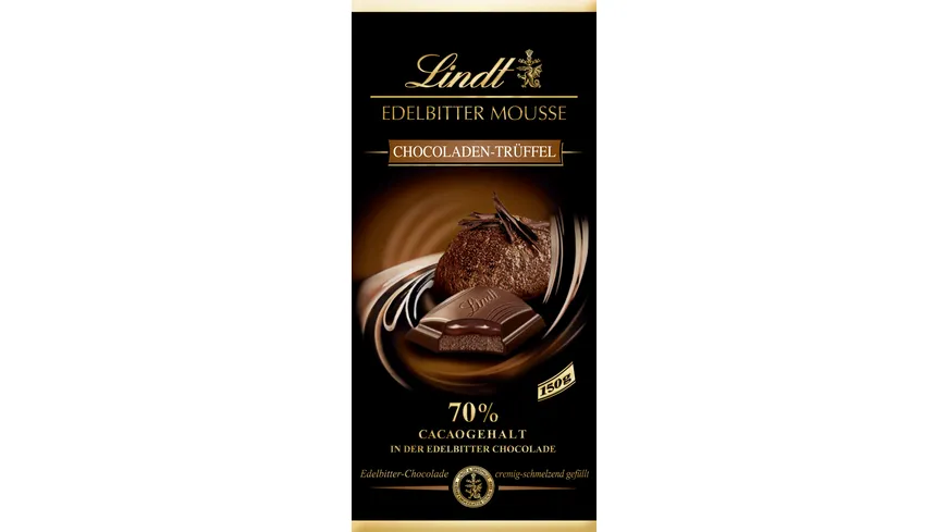 Lindt Edelbitter Mousse Chocoladen Trüffel 150 g