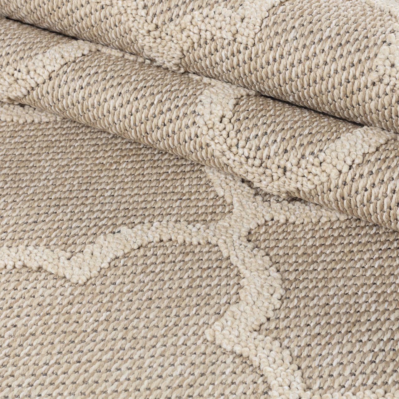 Ayyildiz Teppich, PATARA 4951, BEIGE, 140 x 200 cm