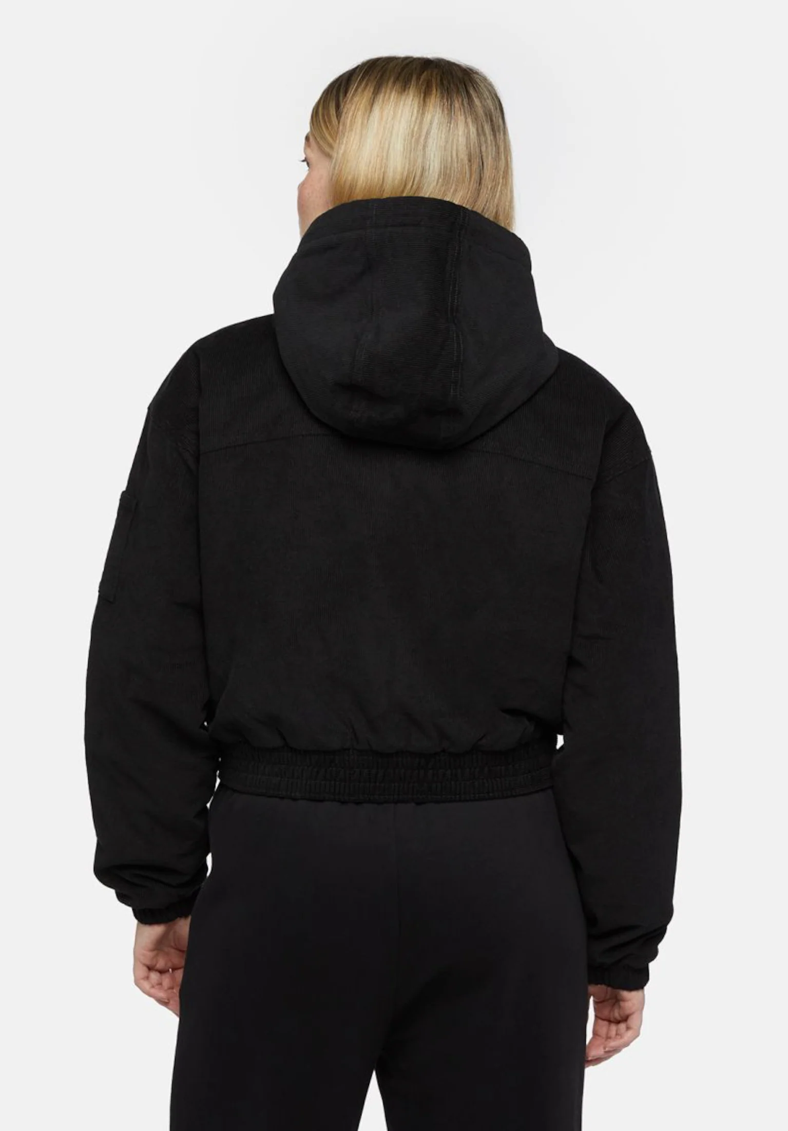 Corduroy Hooded Jacket