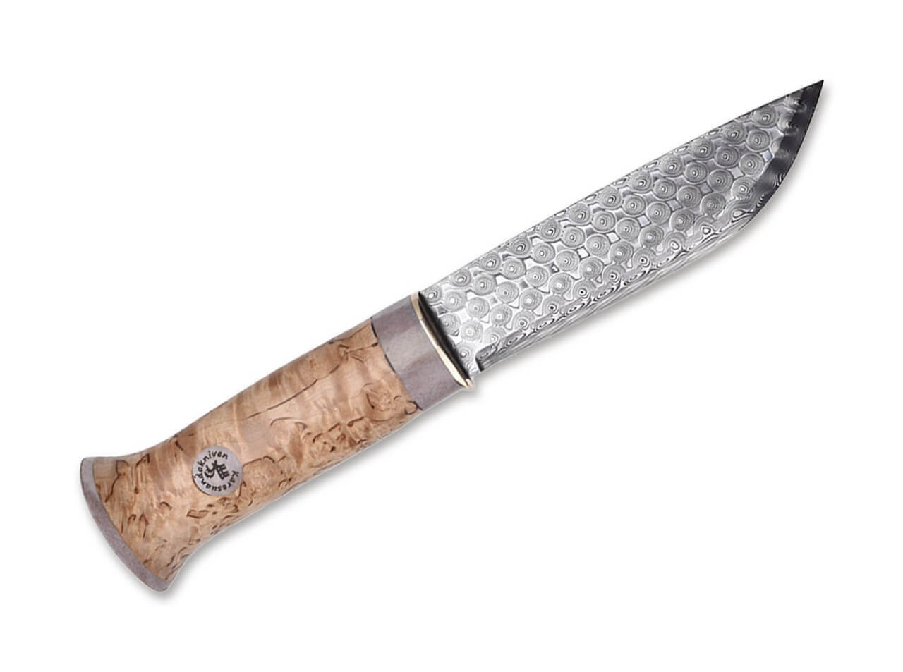 Jagdmesser Björnen Damasteel Rose