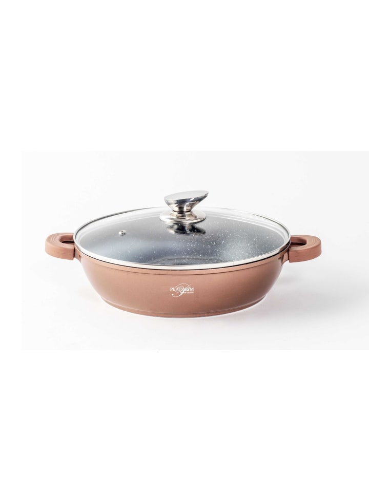 COFI 1453 Aluguss Wok Servierpfanne Ø32cm in Beige günstig kaufen