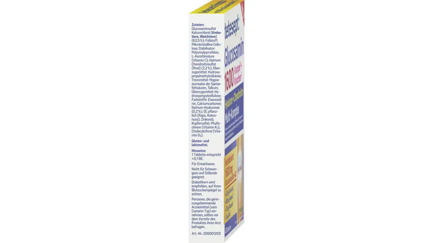 tetesept Glucosamin 1550
