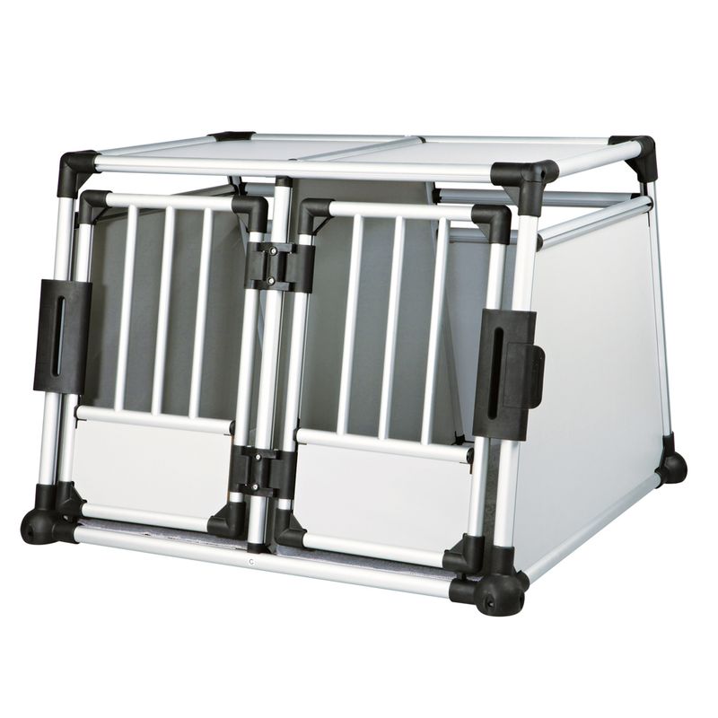 Trixie Transportbox Aluminium doppelt zu TOP-Preisen