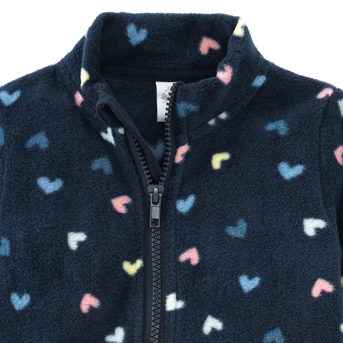 Baby Fleecejacke mit Stehkragen