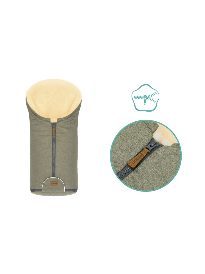 Kinderhaus Blaubär Fillikid Winterfußsack Pamir TOP in Pistazie günstig kaufen 80 x 45 cm