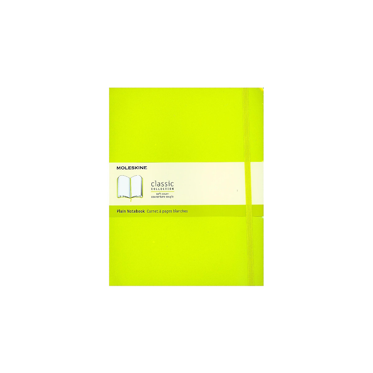 Moleskine Classic, Notizbuch Extra Large Blanko, Limetten Grün