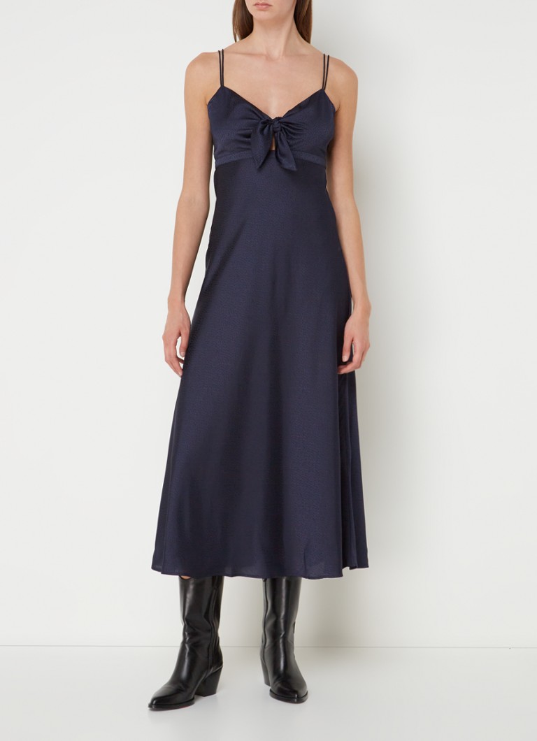 Rochie midi din satin Issa ba&sh