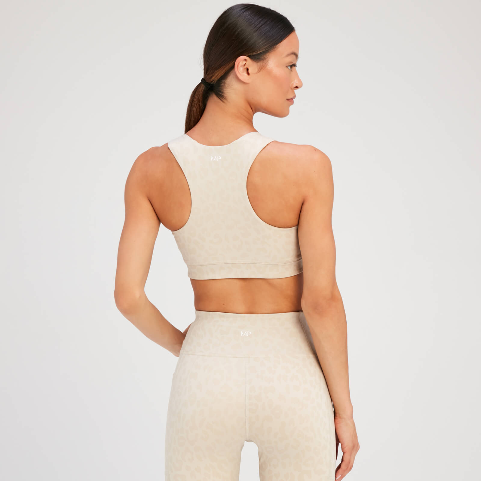 Brassière de sport MP Tempo Animal pour femmes – Gris toile