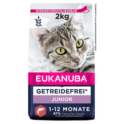 Eukanuba Kitten Grain Free Reich an Lachs
