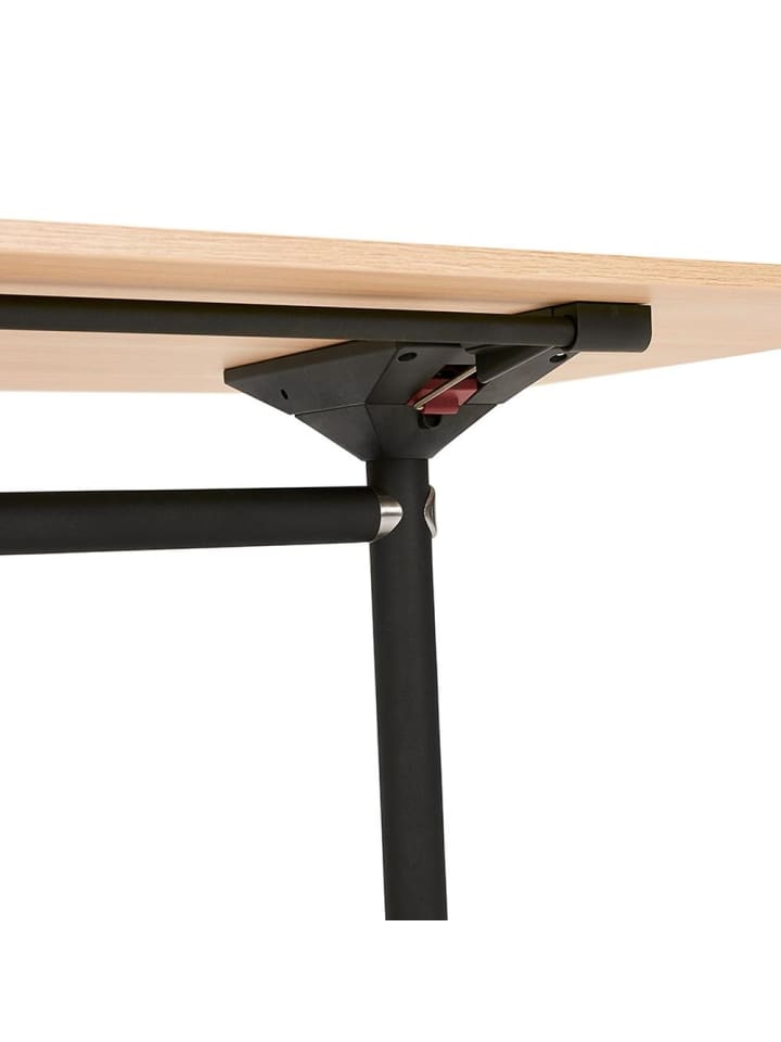 KADIMA DESIGN Schreibtisch klappbar 160x80 cm funktional, mit Arbeitsfläche in Beige günstig kaufen