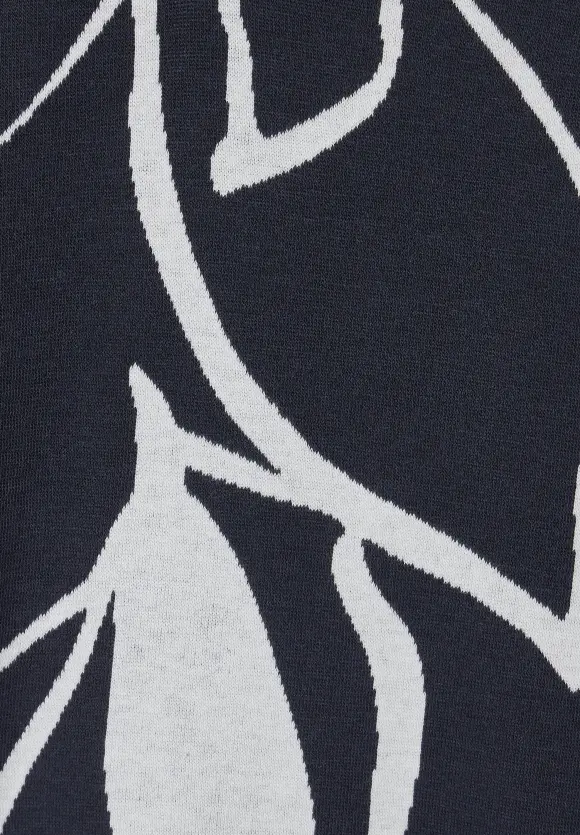 Street One Jacquard Shirtkleid