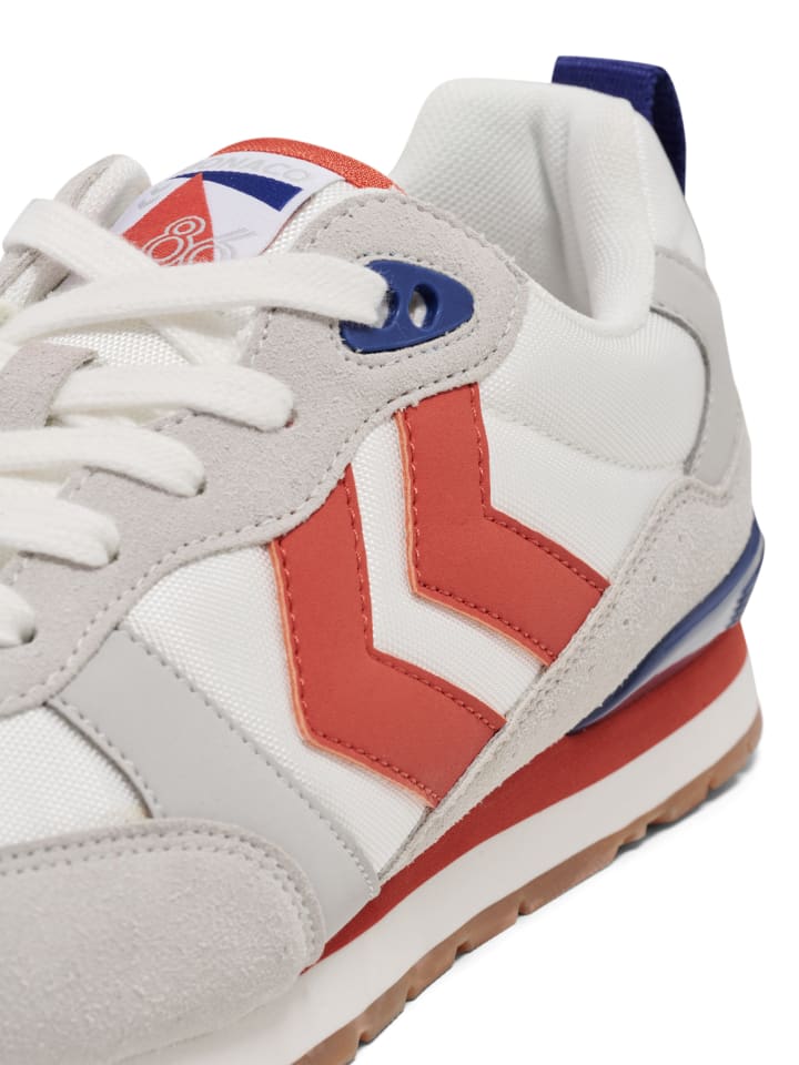 Hummel Hummel Shoe Monaco 86 Erwachsene in WHITE/PAPRIKA günstig kaufen