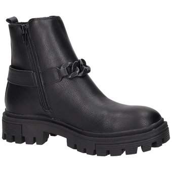 Tom Tailor Stiefelette in schwarz