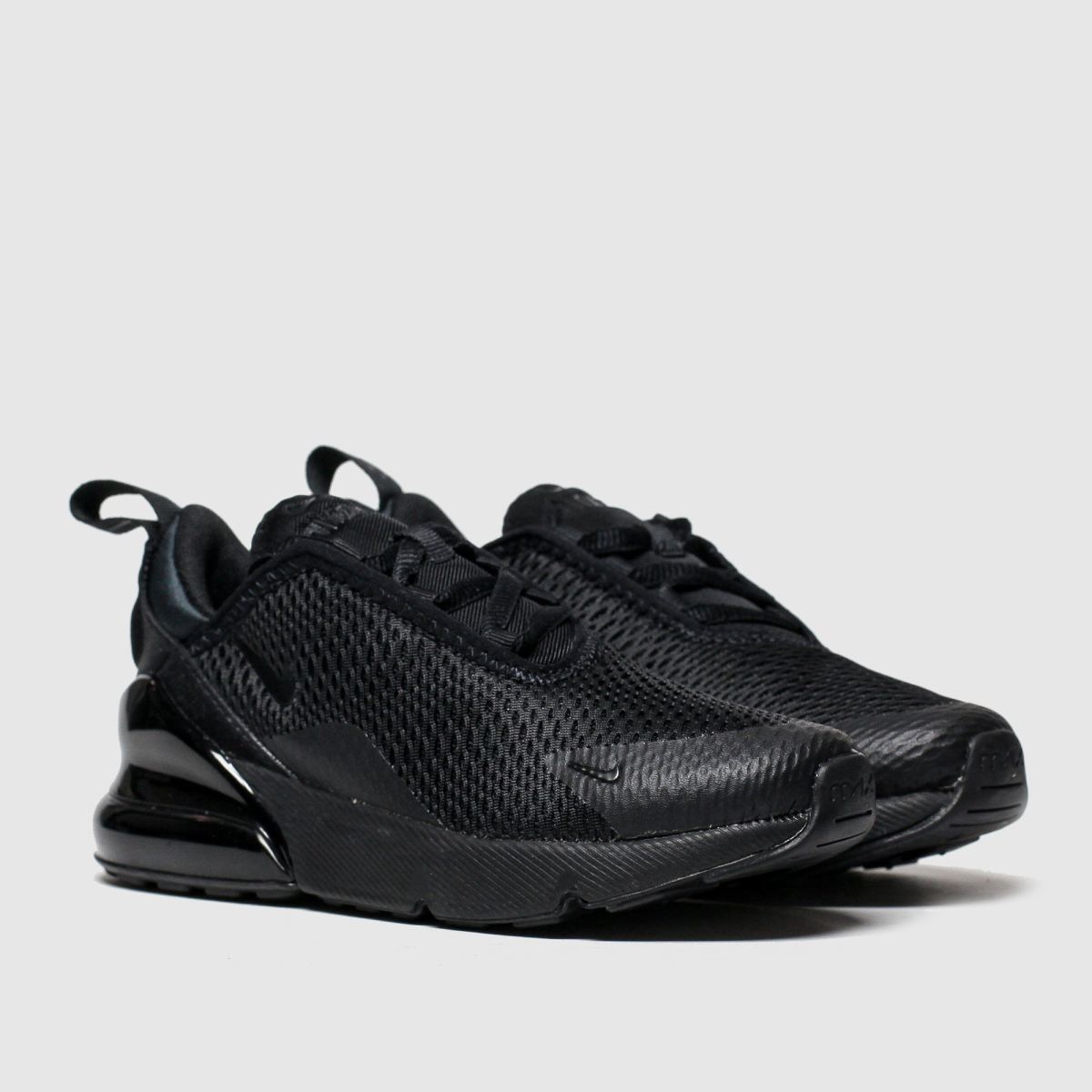 Nike svarta Air Max 270 Junior träningsskor