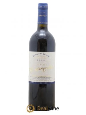 Château La Marzelle Grand Cru Classé  2005 - Lot de 1 Bouteille
