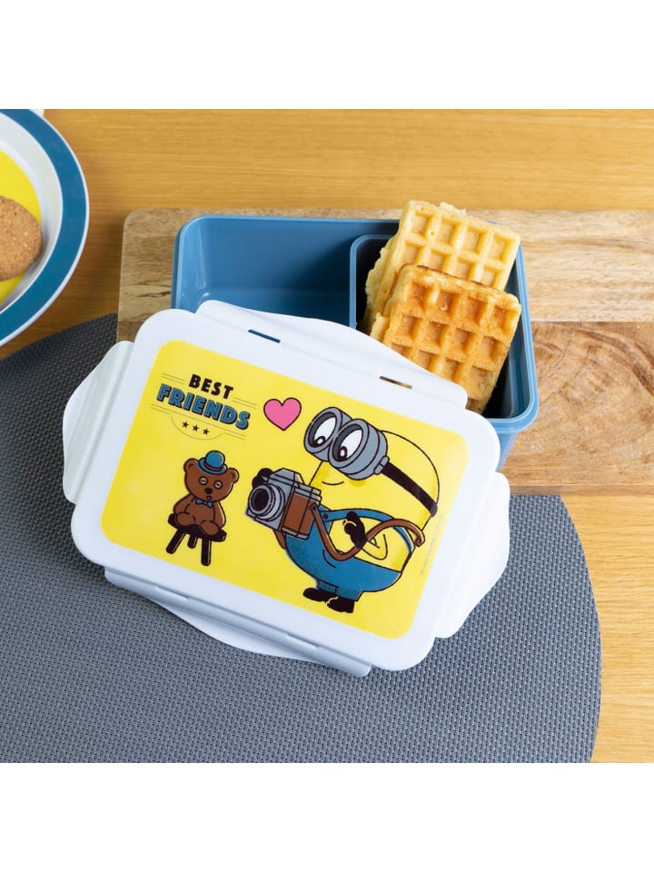 Geda Labels Brotdose Minions Gentleman in Blau - 13x18x8 günstig kaufen onesize