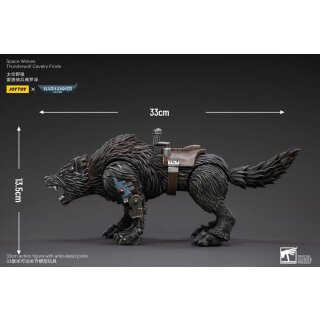 Warhammer 40k Actionfigur 1/18 Space Wolves Thunderwolf Cavalry Frode