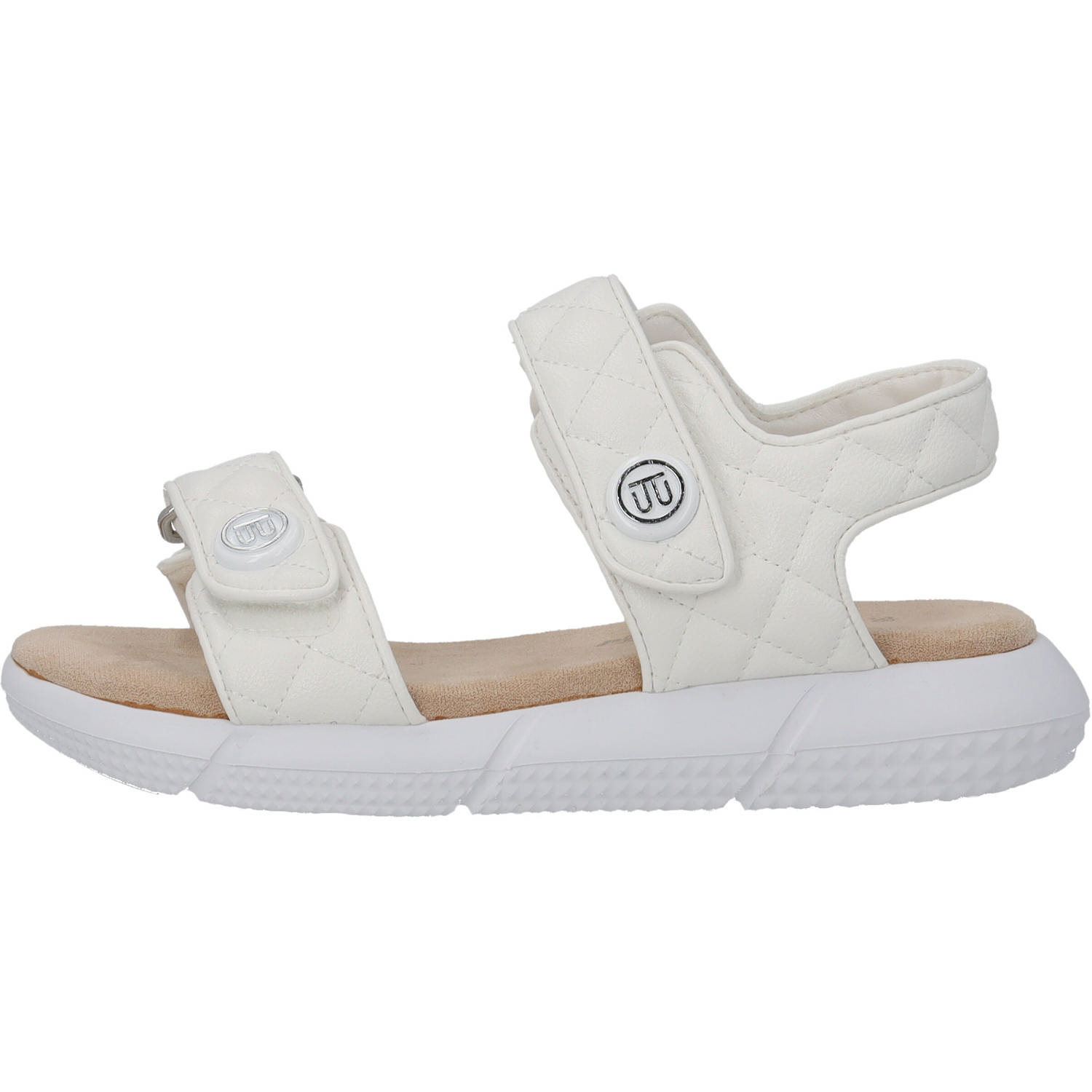 Bagatt Jersey A7886, Keilsandaletten, Damen, white